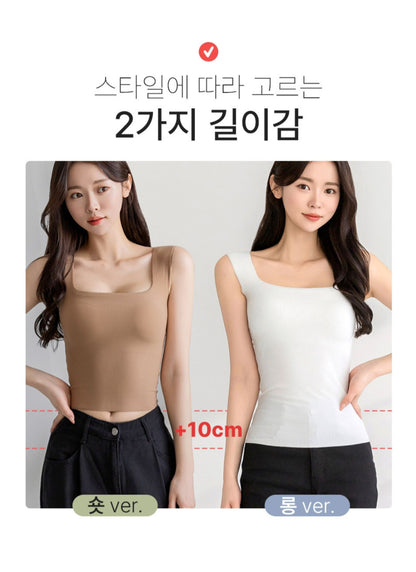 심리스 골지누디 캡나시 [숏/롱]