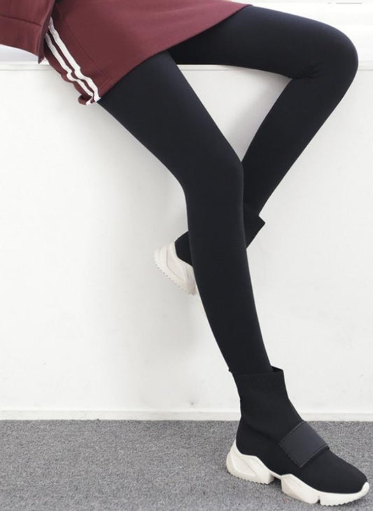 기본 레깅스 (FREE/L)기모