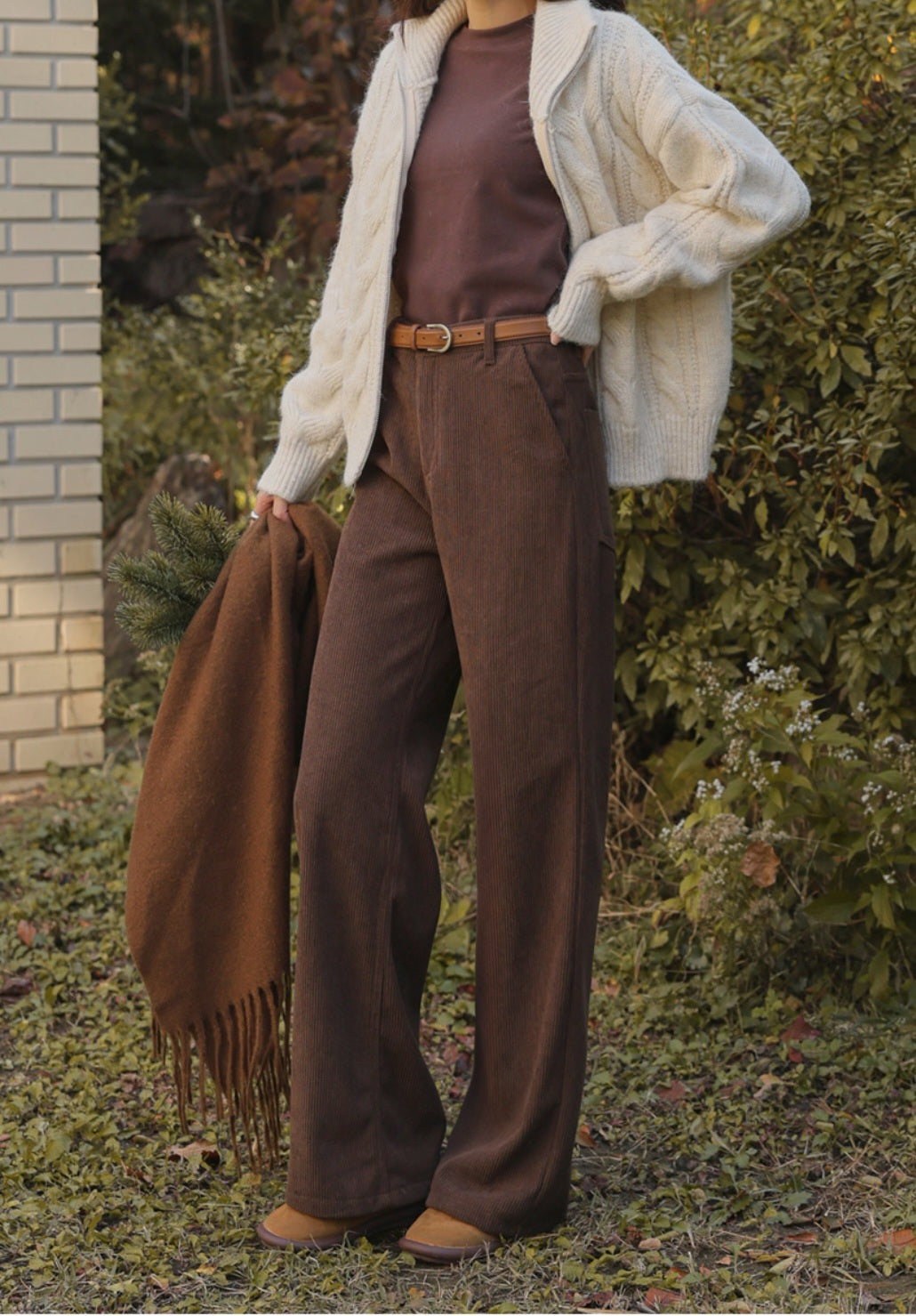 (NEW) 골덴 와이드팬츠 S-2XL 3단기장