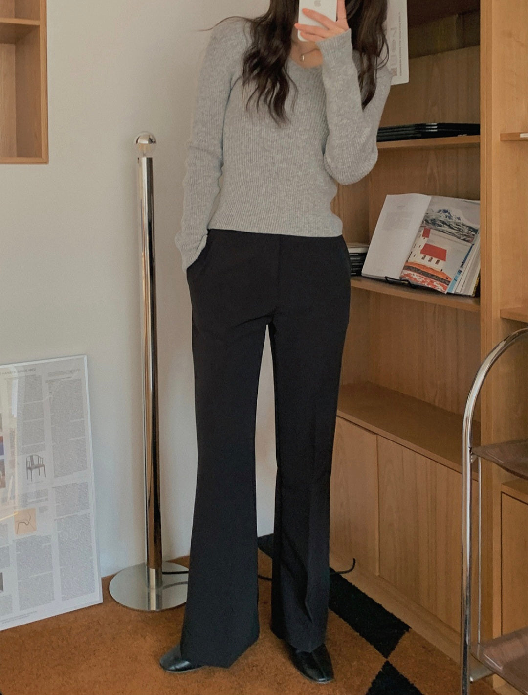 부츠컷 슬랙스 (기모)