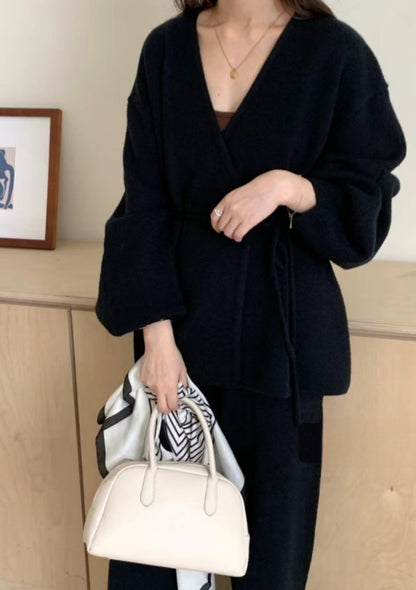 (NEW) 보들니트 벌룬가디건 팬츠 SET