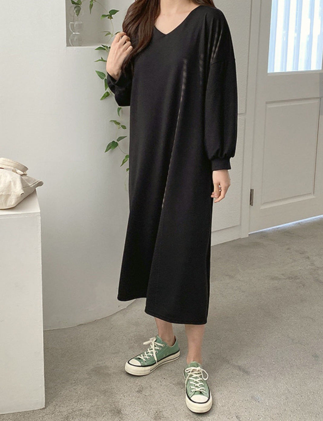 박시핏 롱원피스