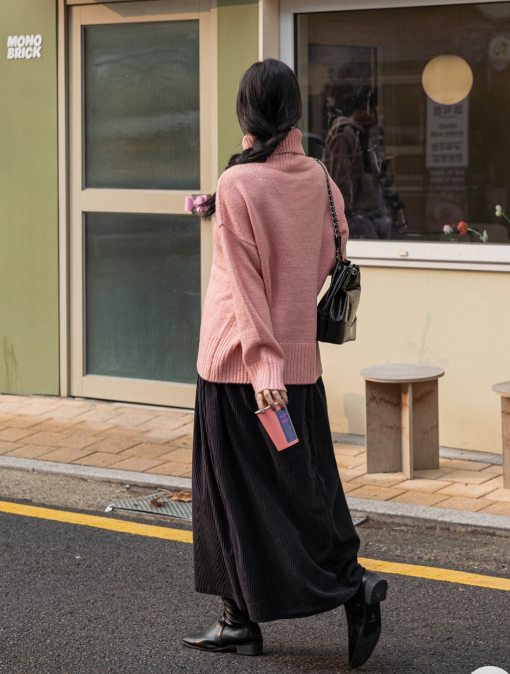 골덴 레이어드 나시원피스