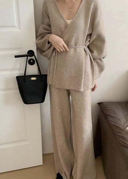 (NEW) 보들니트 벌룬가디건 팬츠 SET