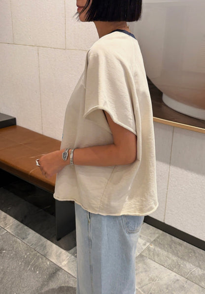 ☀️풋볼 박시 티셔츠
