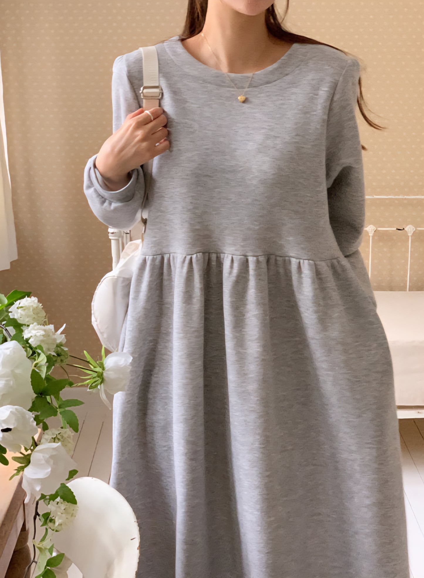 러블리 셔링 원피스