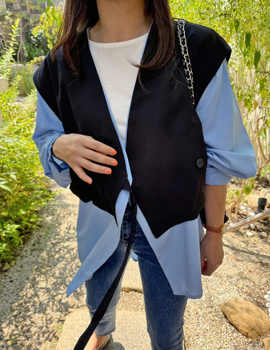 베스트 자켓 셔츠