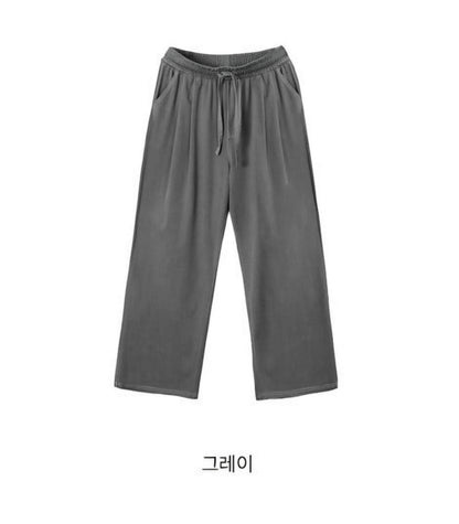 😎Man 쿨 텐셀 와이드 밴딩팬츠