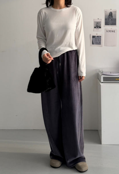 (1+1) 하루종일 따숩 텐션기모 라운드티