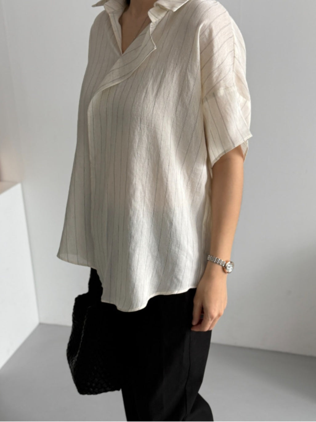 린넨 셔츠 블라우스