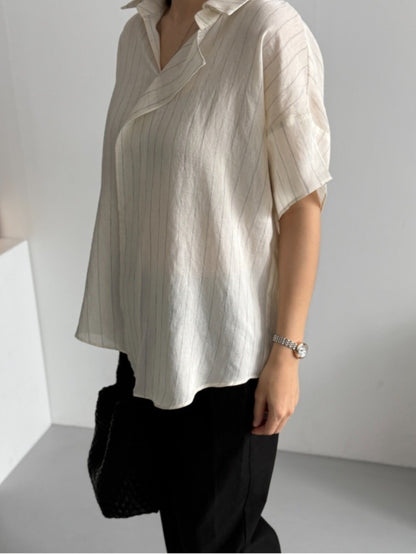 린넨 셔츠 블라우스