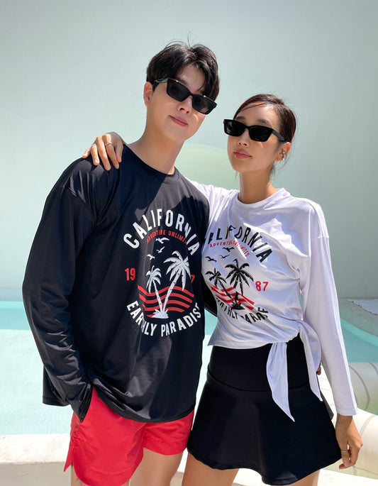 팜비치 래쉬가드 (커플상의)