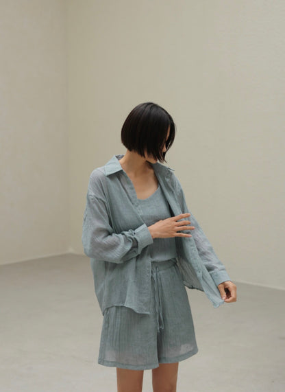 트리플 워싱 썸머 셋업 (3pcs)