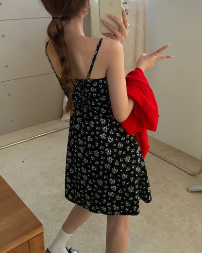 플라워 미니 나시원피스