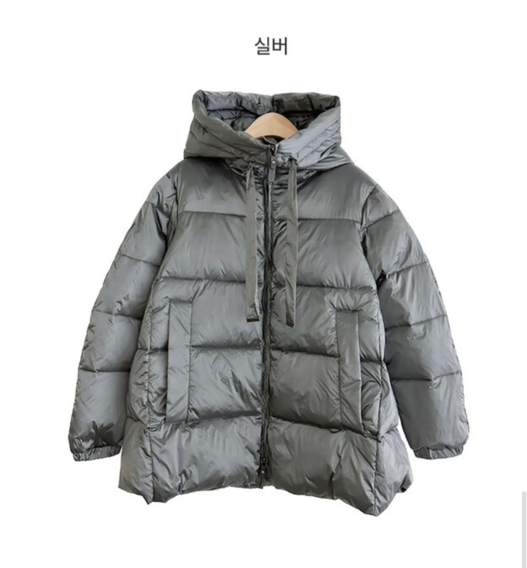 아방 패딩 duck down 100%