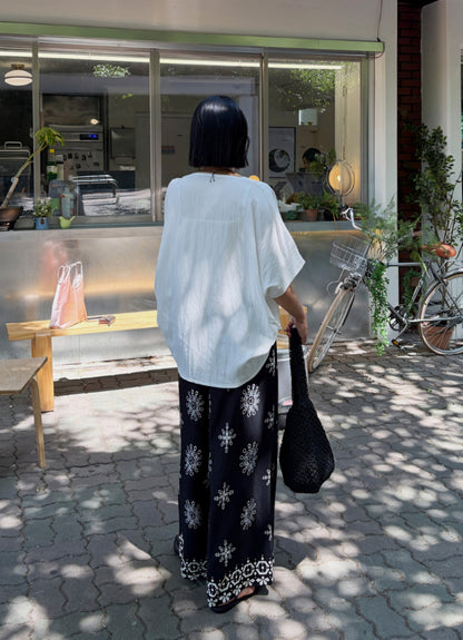 ☀️키엘 루즈핏 블라우스