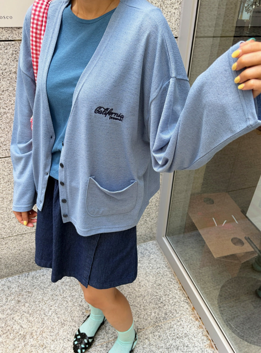 ☀️자수 루즈핏 가디건