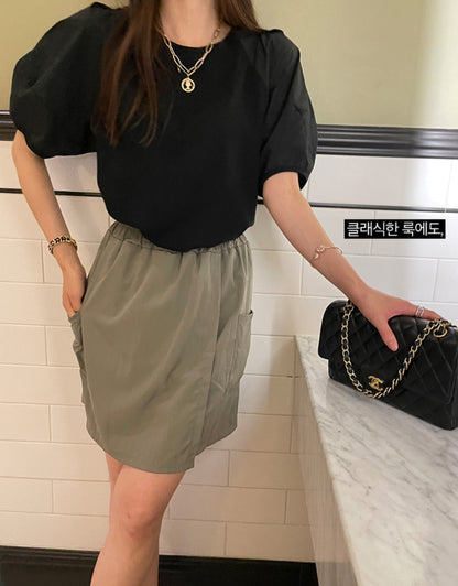 ☀️랩소디 치마밴딩팬츠