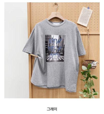 🍂 뉴욕 티셔츠