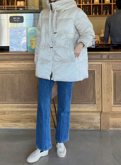 아방 패딩 duck down 100%