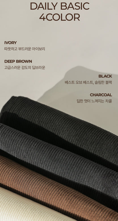 (NEW) 골덴 와이드팬츠 S-2XL 3단기장