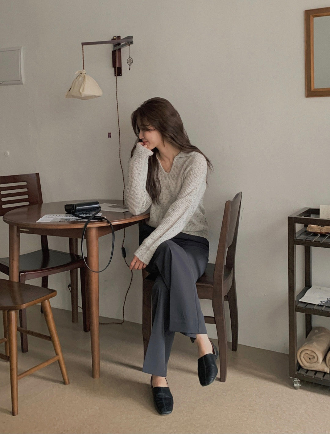 부츠컷 슬랙스 (기모)