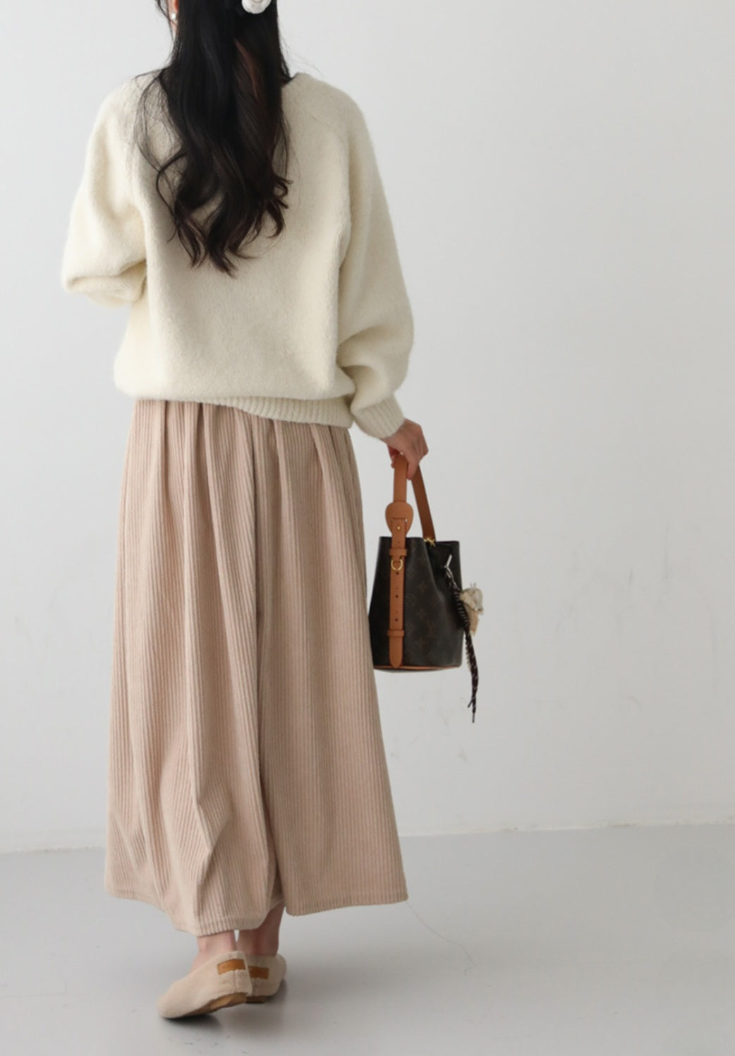 골덴 레이어드 나시원피스