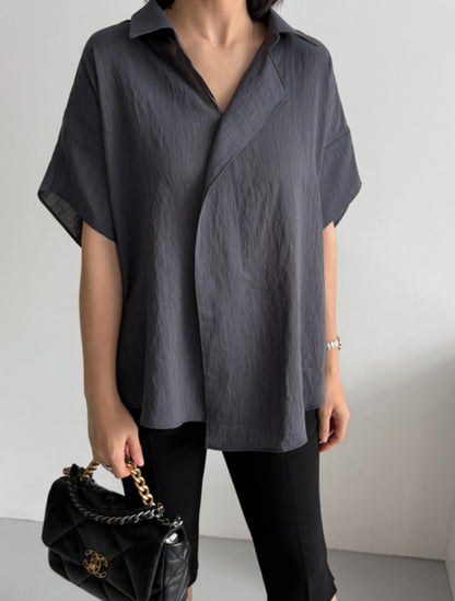 린넨 셔츠 블라우스