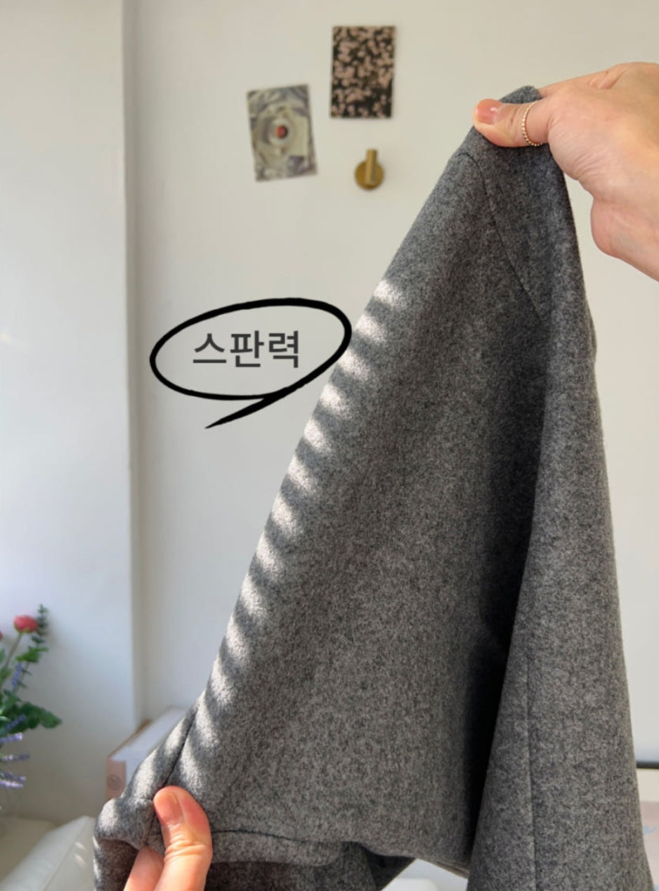 뒷밴딩 울팬츠 (8부~9부)