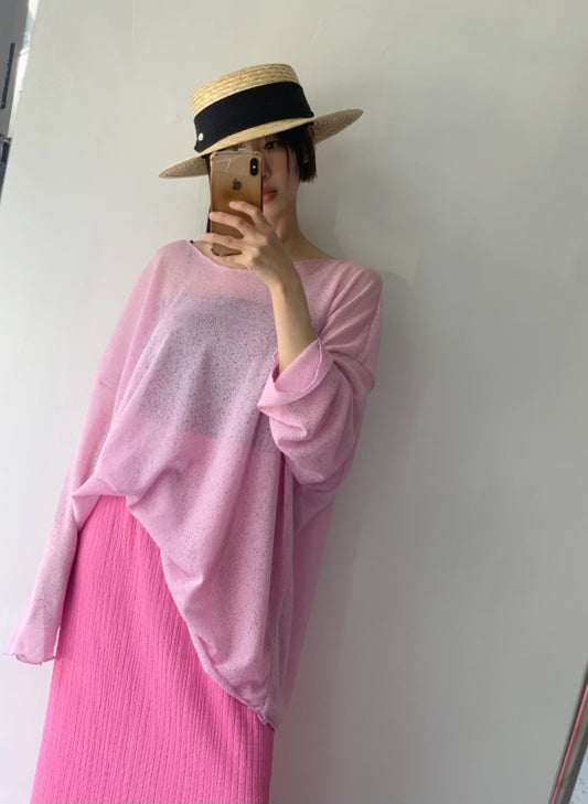 🏖 멋녀 리본 라피아햇