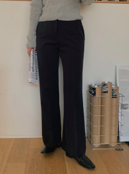 부츠컷 슬랙스 (기모)