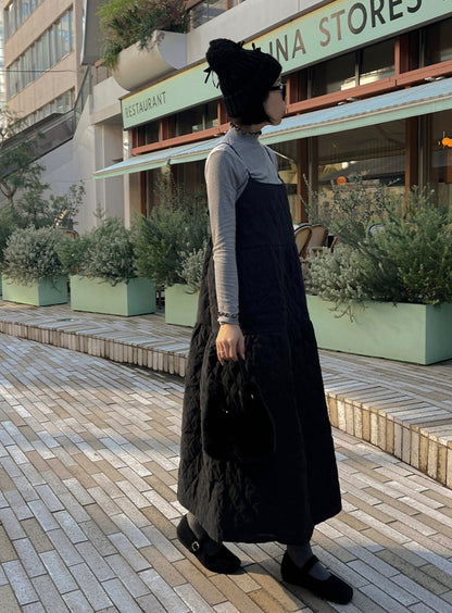 캉캉 누빔 원피스