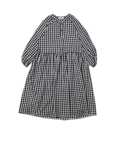 ⏩️ 체크 아방 롱원피스