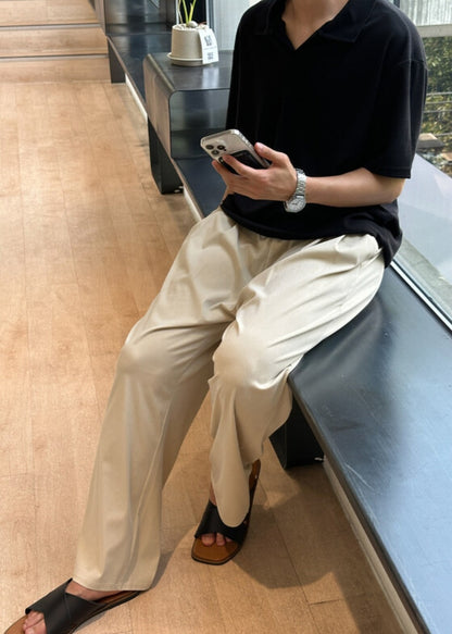 😎Man 쿨 텐셀 와이드 밴딩팬츠