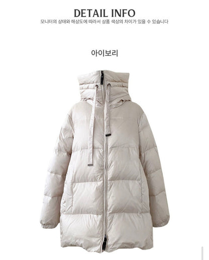 아방 패딩 duck down 100%