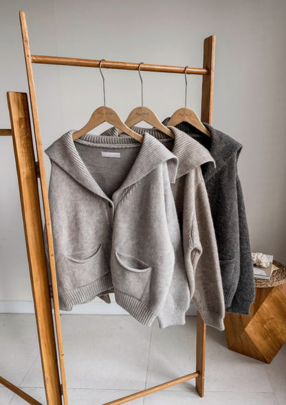 (NEW) 세일러 카라 가디건