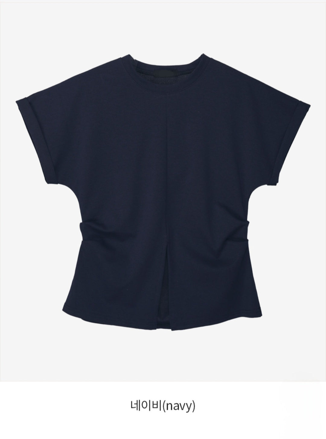 ⭐️ 앞트임 포인트 라운드T [2size]