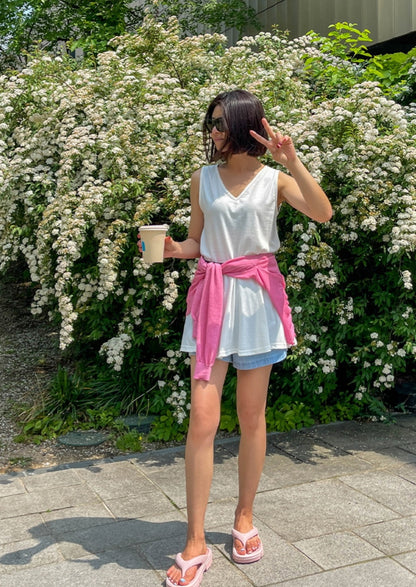 ☀️레이어드 프릴 나시