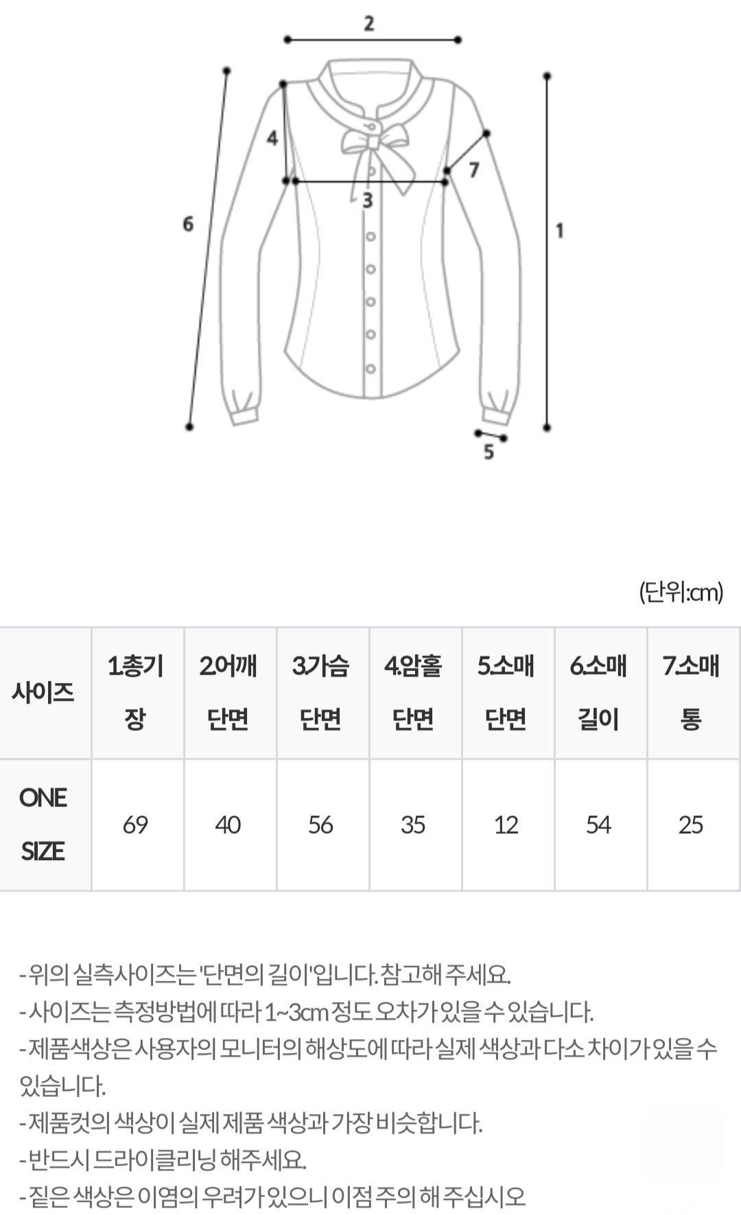 플레어 블라우스