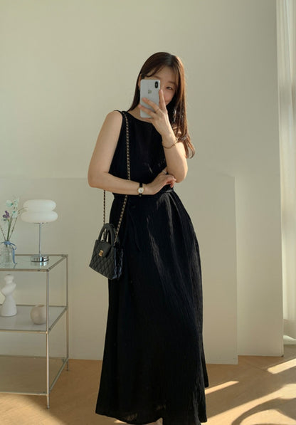 ☀️링클 나시 원피스