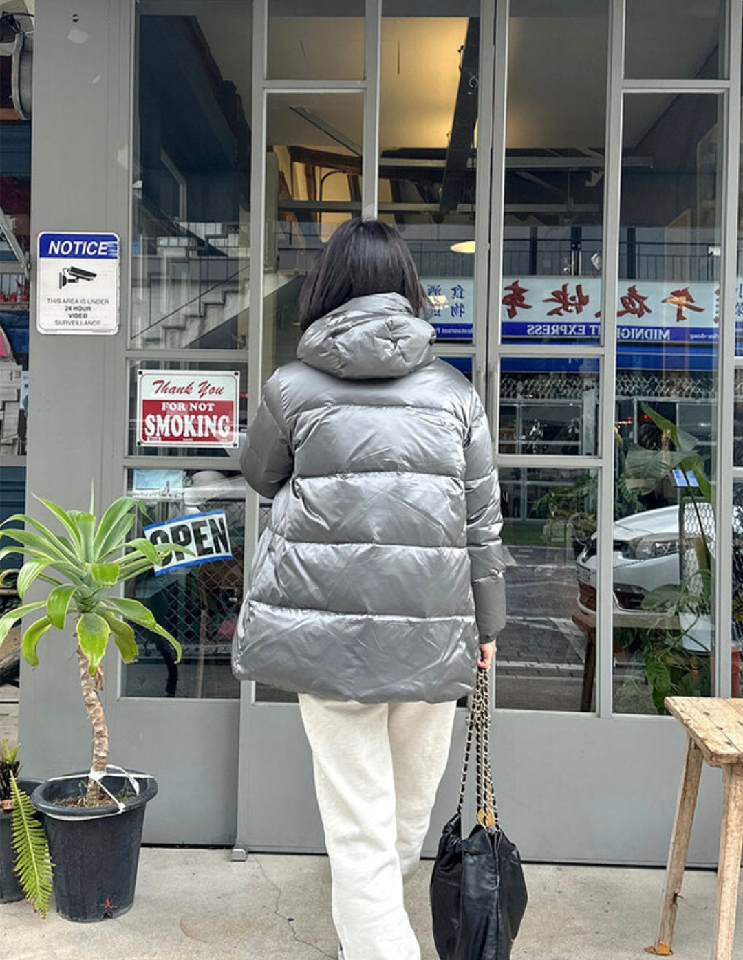 아방 패딩 duck down 100%