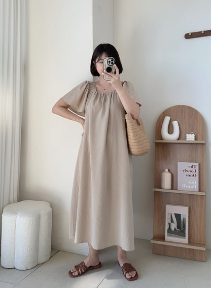 🏖 스퀘어넥 원피스