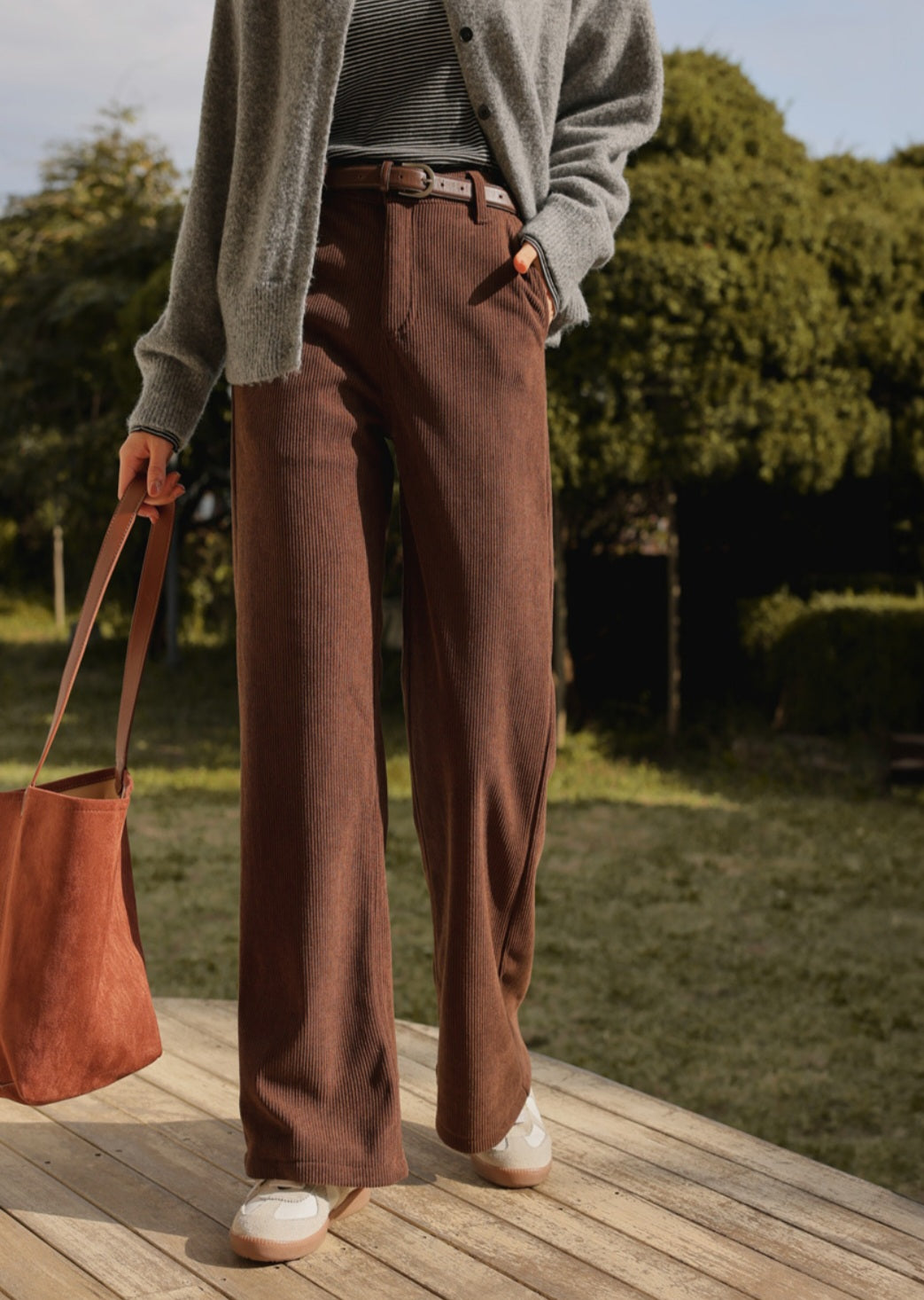 (NEW) 골덴 와이드팬츠 S-2XL 3단기장