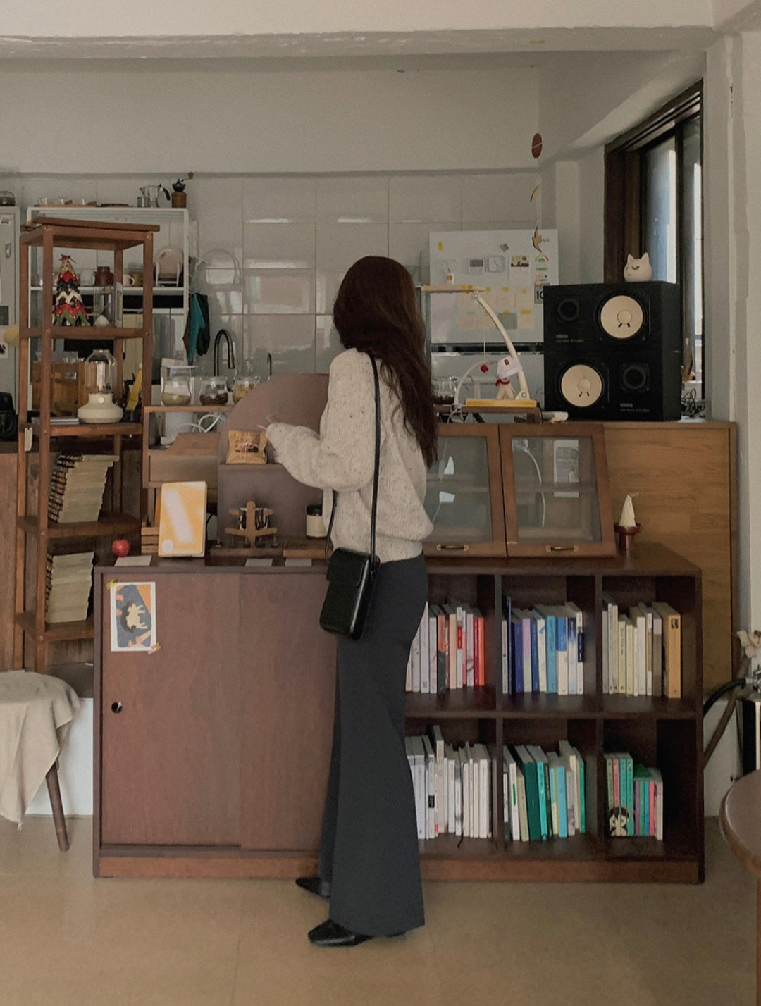 부츠컷 슬랙스 (기모)