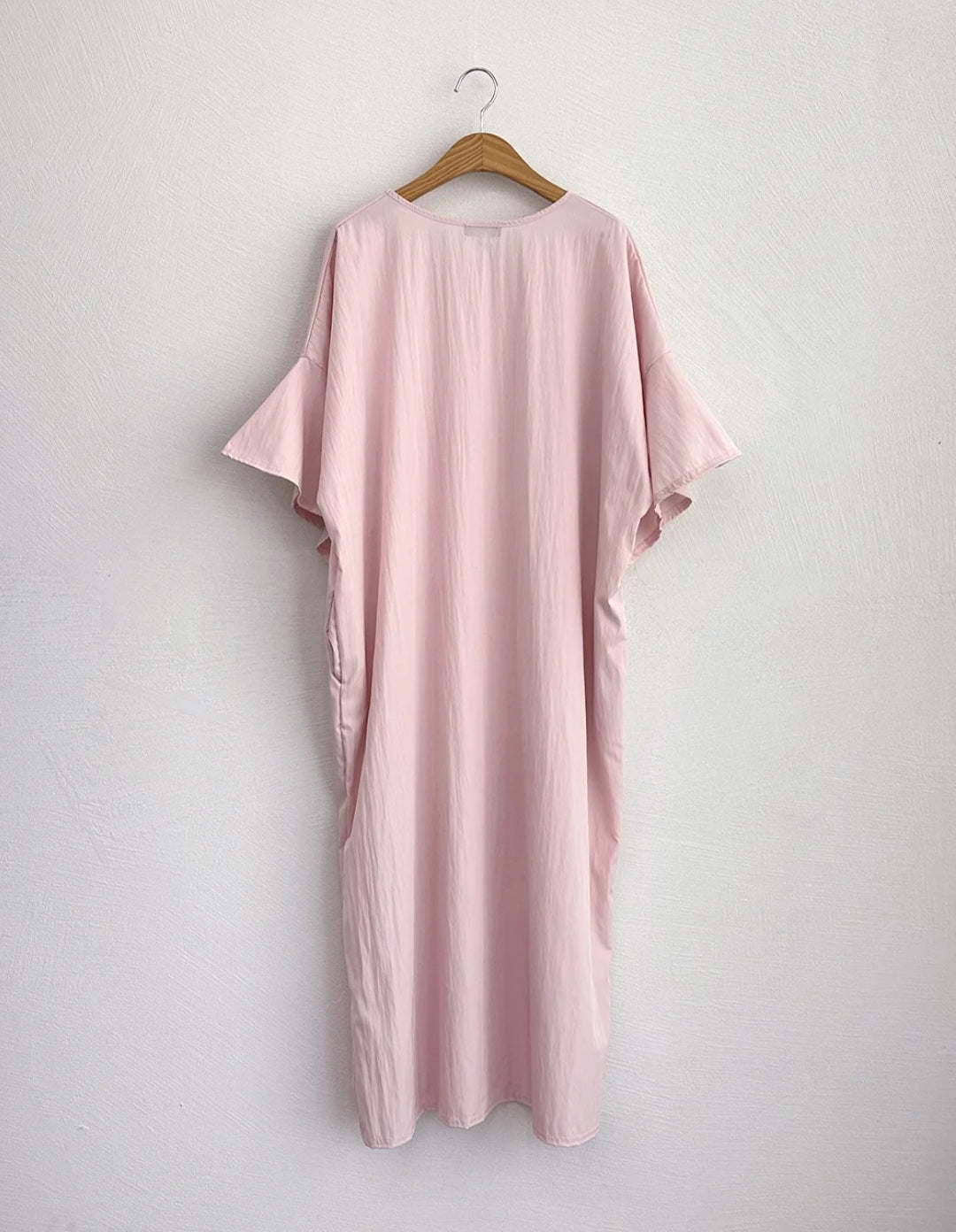 썸머 바스락 라운드 원피스