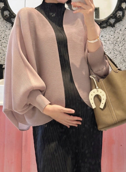 ⭐️[럭스] 플리츠 볼레로 볼륨 가디건