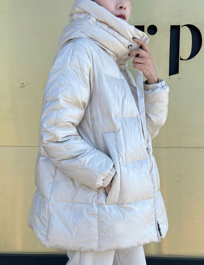아방 패딩 duck down 100%