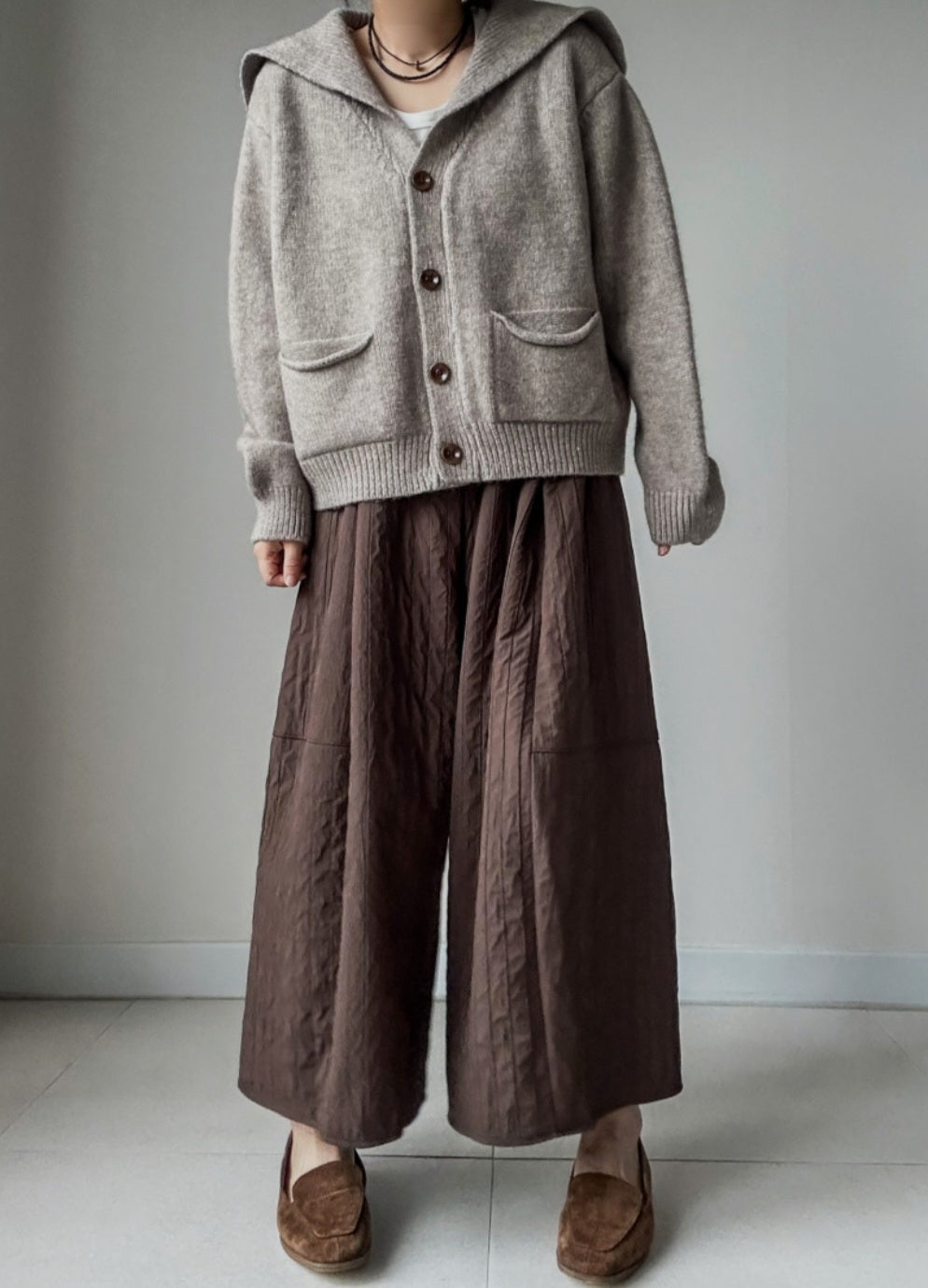 (NEW) 세일러 카라 가디건