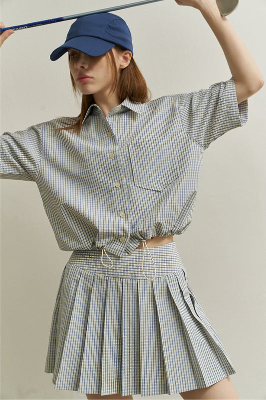 🩶골프웨어 루루 스트링셔츠 & 스커트