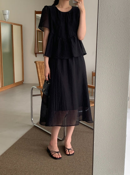 ☀️글로우 레이어 원피스